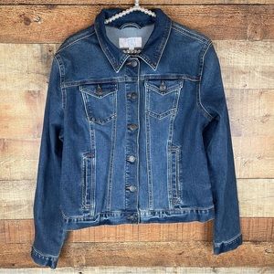 Time and Tru Jean Jacket Women’s Size Large